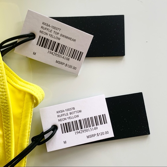 🌸New🌸 2pk Kendall + Kylie Swimwear Bikini Set Size M & XL NWT - Picture 5 of 10